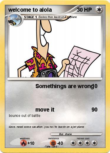 Pokemon welcome to alola