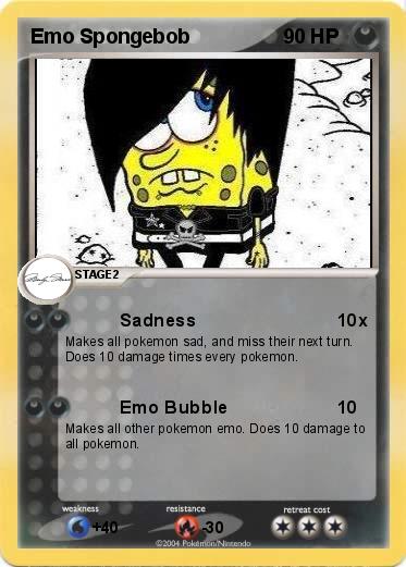 Pokemon Emo Spongebob