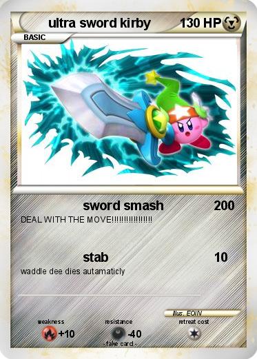 Pokemon ultra sword kirby