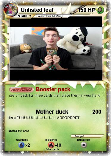 Pokemon Unlisted leaf