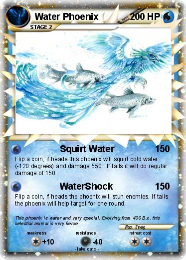 Pokemon Water Phoenix