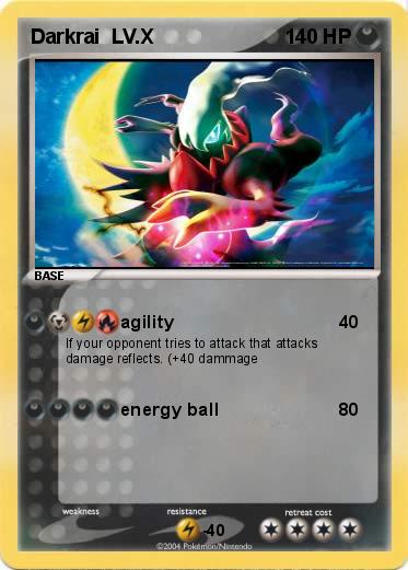 Pokemon Darkrai  LV.X