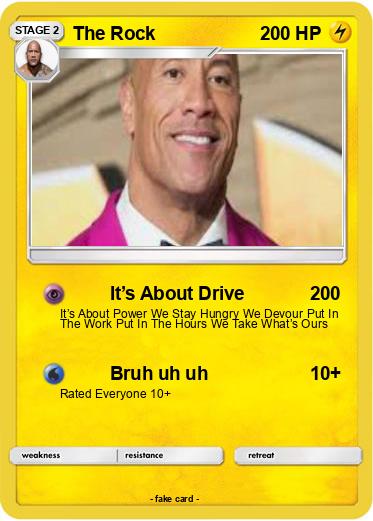 Pokemon The Rock