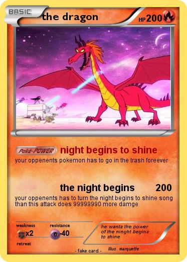 Pokemon the dragon