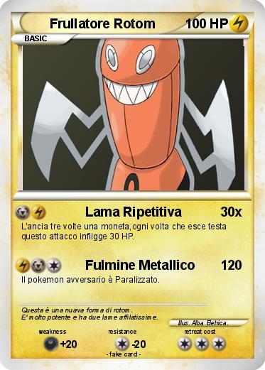 Pokemon Frullatore Rotom