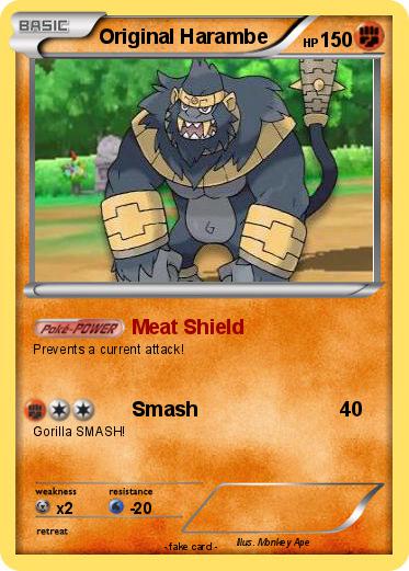 Pokemon Original Harambe