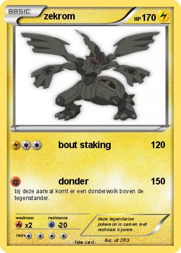 Pokemon zekrom