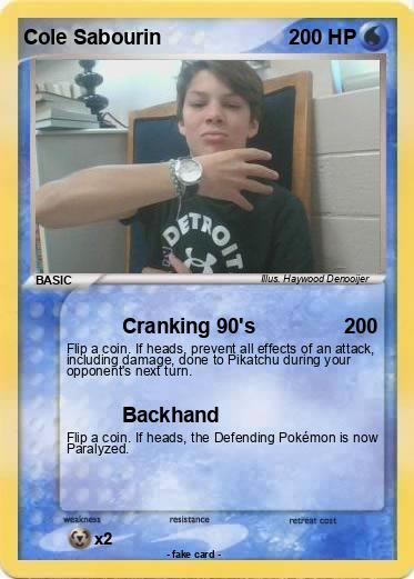 Pokemon Cole Sabourin