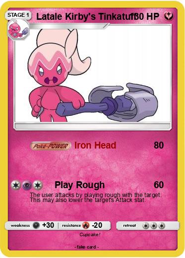 Pokemon Latale Kirby's Tinkatuff