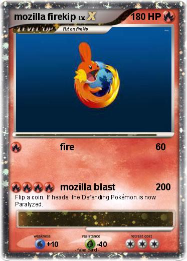 Pokemon mozilla firekip