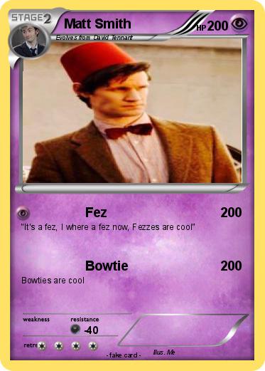 Pokemon Matt Smith
