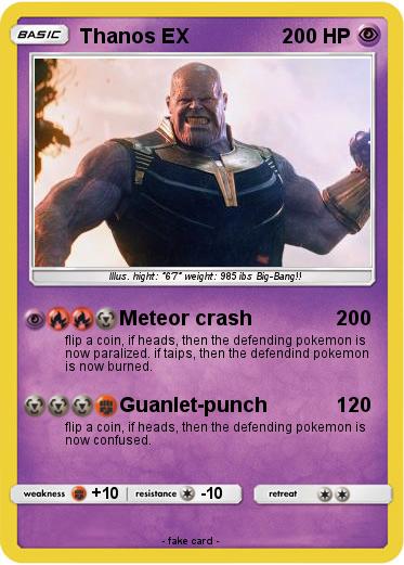 Pokemon Thanos EX