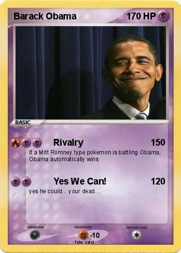 Pokemon Barack Obama