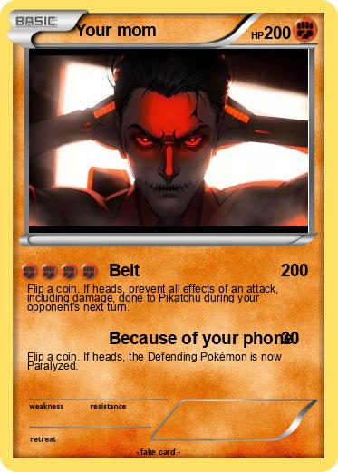 Pokemon Your mom