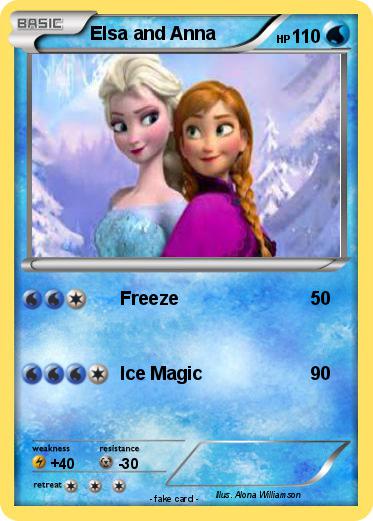 Pokemon Elsa and Anna