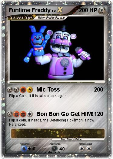 Pokemon Funtime Freddy