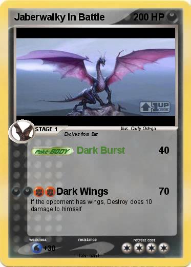 Pokemon Jaberwalky In Battle
