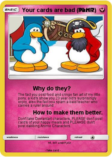 Pokemon Your cards are bad (Part 2)