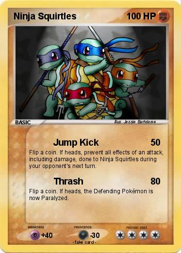 Pokemon Ninja Squirtles
