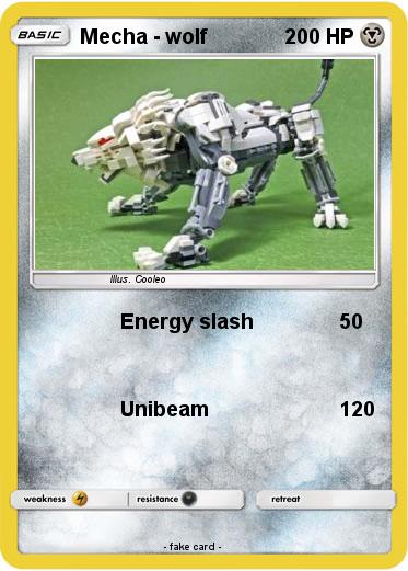 Pokemon Mecha - wolf