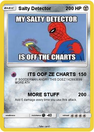 Pokemon Salty Detector