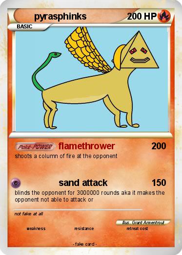 Pokemon pyrasphinks