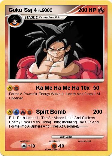 Pokemon Goku Ssj 4