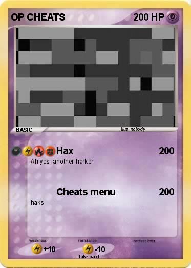 Pokemon OP CHEATS