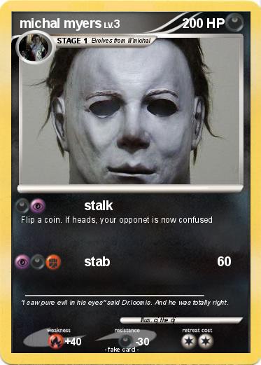 Pokemon michal myers