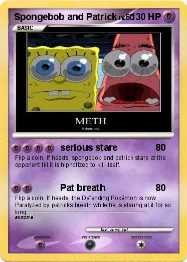 Pokemon Spongebob and Patrick