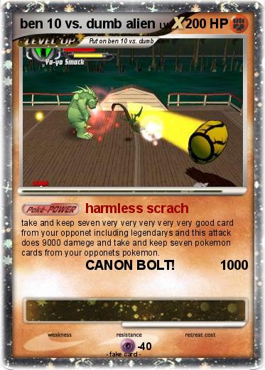 Pokemon ben 10 vs. dumb alien
