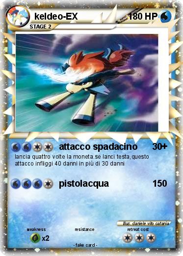 Pokemon keldeo-EX