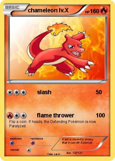 Pokemon chameleon lv.X