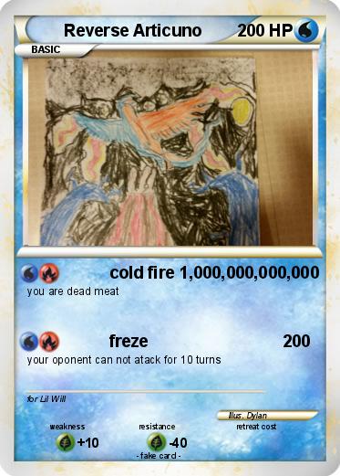 Pokemon Reverse Articuno