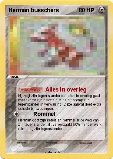 Pokemon Herman busschers