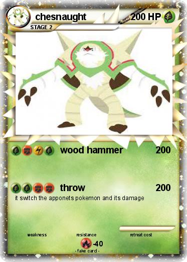 Pokemon chesnaught