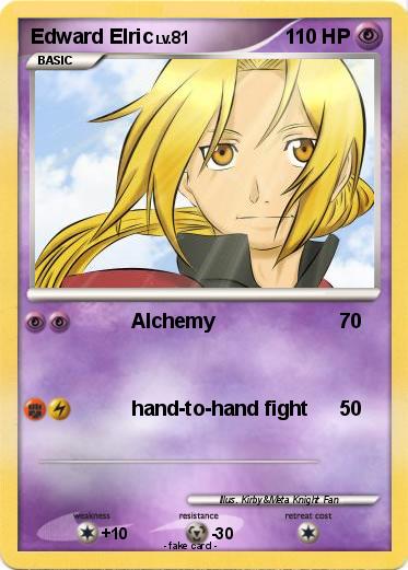 Pokemon Edward Elric