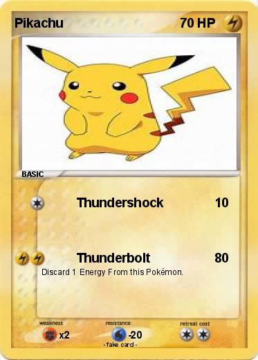 Pokemon Pikachu