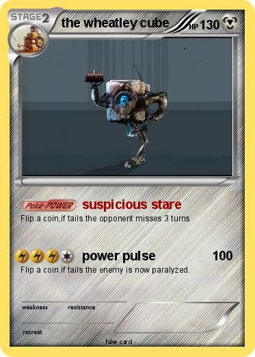 Pokemon the wheatley cube