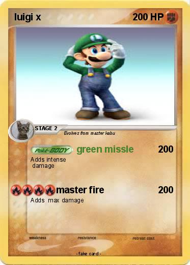 Pokemon luigi x