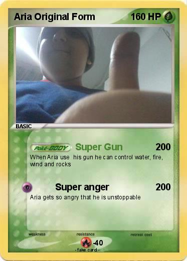 Pokemon Aria Original Form