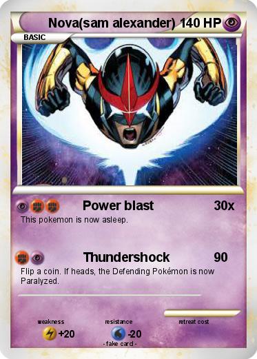 Pokemon Nova(sam alexander)