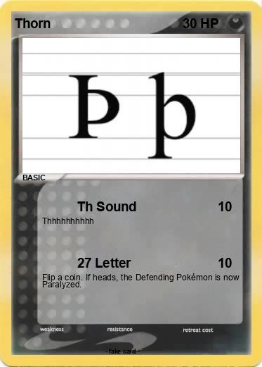 Pokemon Thorn