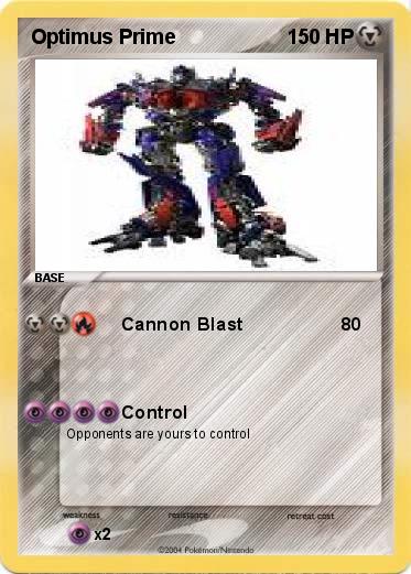 Pokemon Optimus Prime