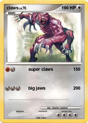 Pokemon claws