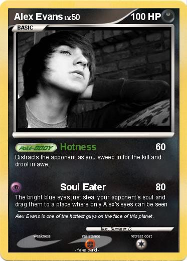 Pokemon Alex Evans