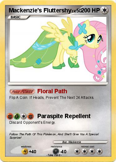 Pokemon Mackenzie's Fluttershy