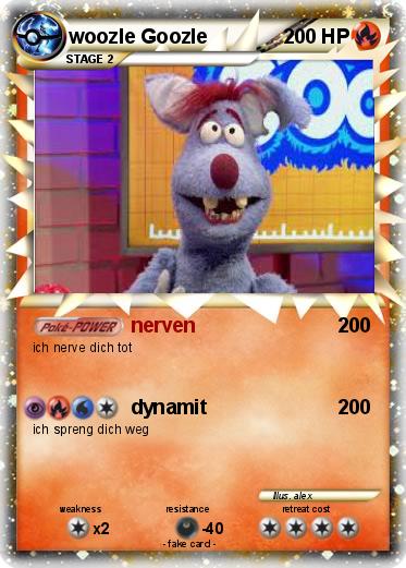 Pokemon woozle Goozle