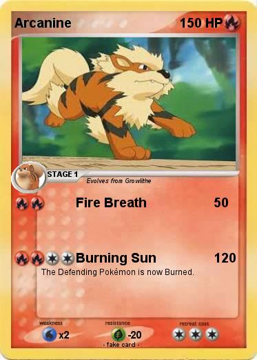 Pokemon Arcanine
