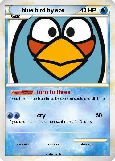Pokemon blue bird by eze